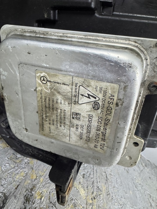 фото №8, Лампа права перед bi ксенон mercedes w207 e клас