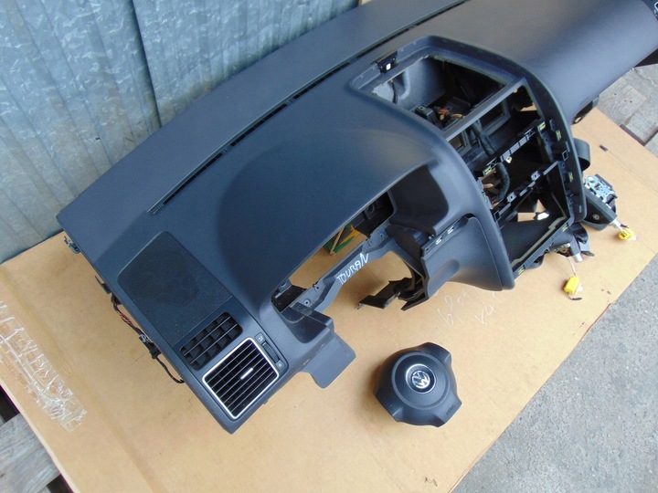 фото №6, Консоль подушки подушка безопасности ремни vw touran 2010- оригинал.