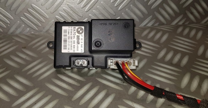 фото №8, Bmw e60 e61 e63 e64 резистор резистор jeż регулятор вентилятор воздуховод 6948422