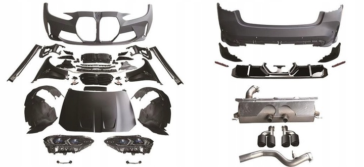 фото №16, Bmw 3 f30 кузов kit w стиль g80 m3