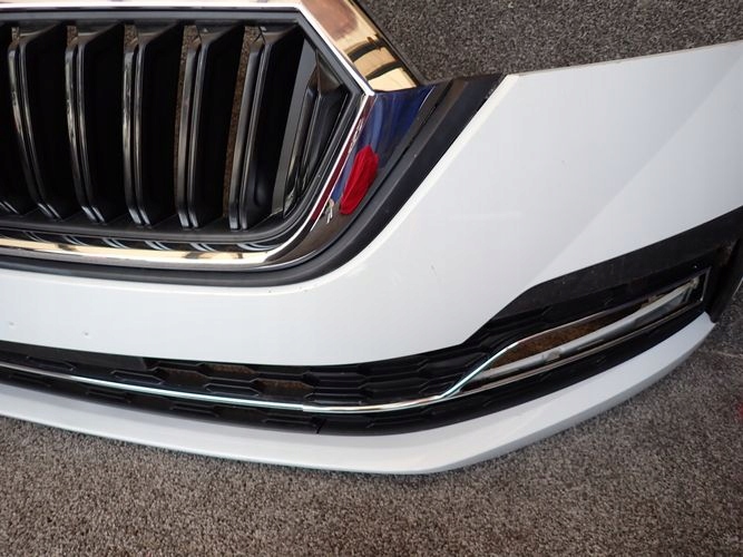 фото №6, Skoda octavia iv бампер переднє перед впуск повітря