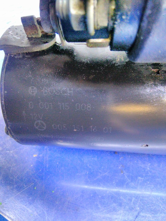 фото №6, Mercedes w168 1.7cdi стартер 0001115008