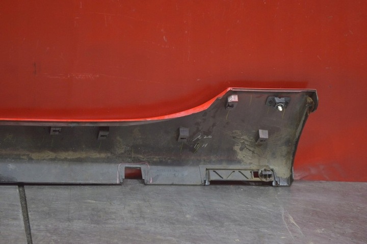 фото №12, Накладка пороговая правая красная ne5151p40 mazda mx5 mx-5 3 iii nc 05-09