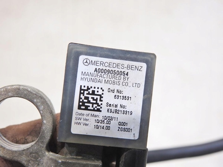 фото №6, Клема мінусова шланг mercedes w212 2.2 cdi a0009050054 a2125400035