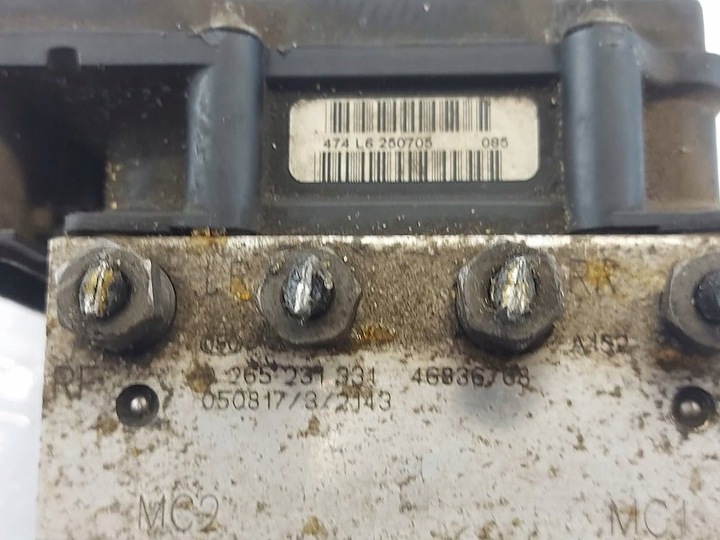 фото №11, Насос модуль блок abs fiat punto 2 ii 46836768 0265800315 0265231331 bosch