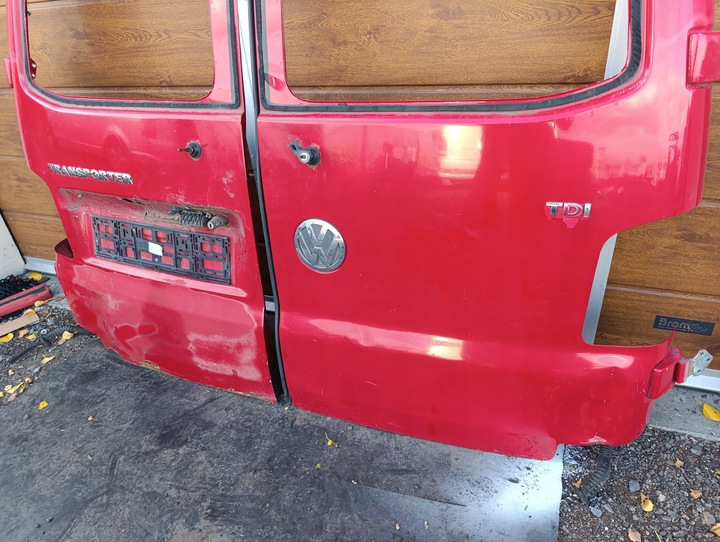 фото №7, Vw t5 t5 рестайлінг t6 двері крила червоний