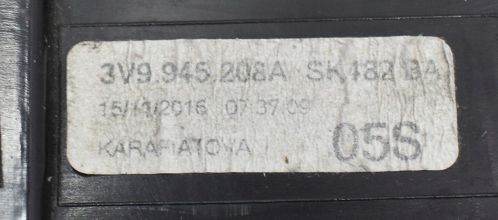 фото №13, Skoda superb iii 3v9 лампа правая зад задняя org eu универсал 3v9945208a