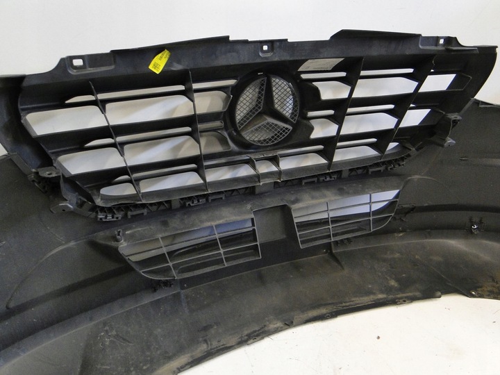 фото №10, Mercedes sprinter w907 907 бампер переднее pts bez противотуманные фары решётка радиатора pas