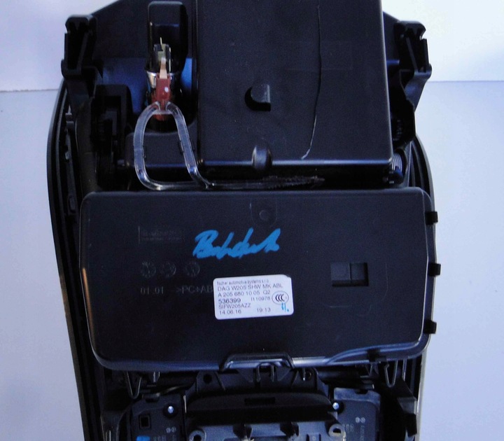 фото №12, Mercedes c клас w205 205 панель консоль середня