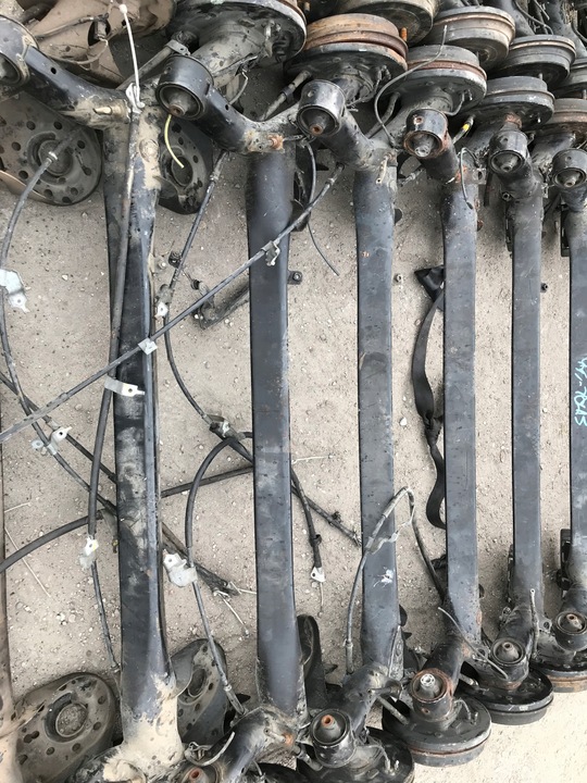 фото №9, Балка вісь зад задня toyota yaris ii барабани рік 05-11 варшава