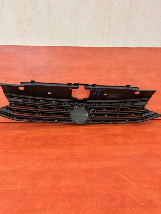 фото №10, Vw passat b8 3g0 рестайлінг 19- решітка радіатора решітка бампера перед переднє 3g0853653n