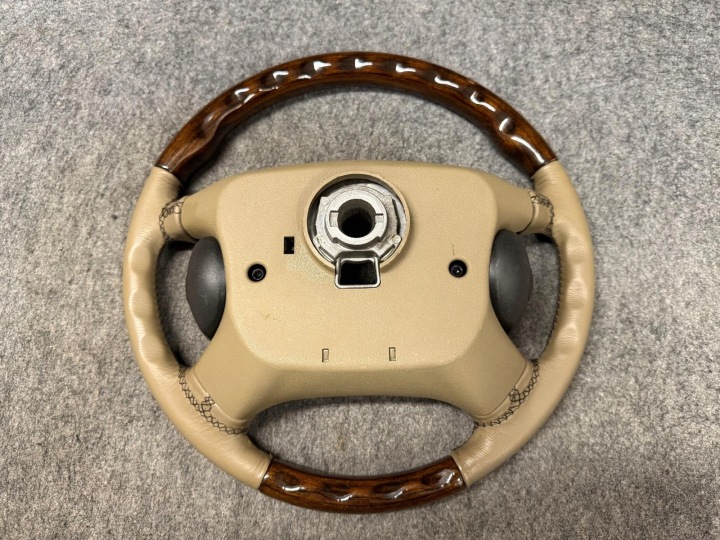 фото №11, Jaguar xj x300 x350 1994-2002 руль кожа - тёмное дерево оригинал