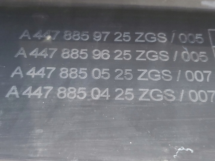 фото №12, Бампер перед переднее mercedes vito w447 a4478850425