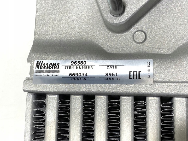 фото №4, Радиаторов интеркулер nissan qashqai 96580