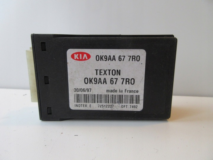 фото №1, Модуль імобілайзер kia clarus 0k9aa677r0