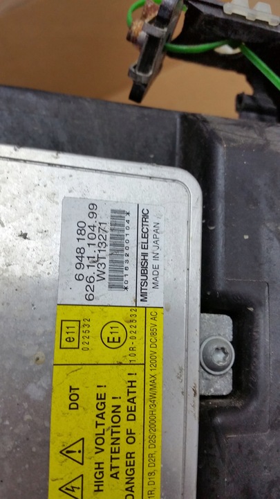 фото №10, Лампа ксенон левый перед bmw e90 e91 6261300000