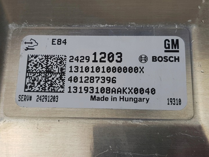 фото №10, Новий оригінальний комп'ютер блок керування двигуна chevrolet bolt 24291203