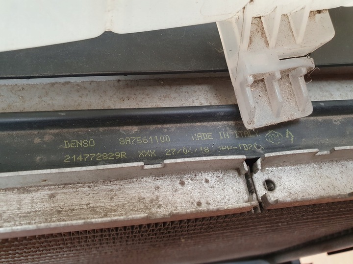 фото №11, Комплект радиатор воды кондиционера вентилятор корпус renault zoe i 18r