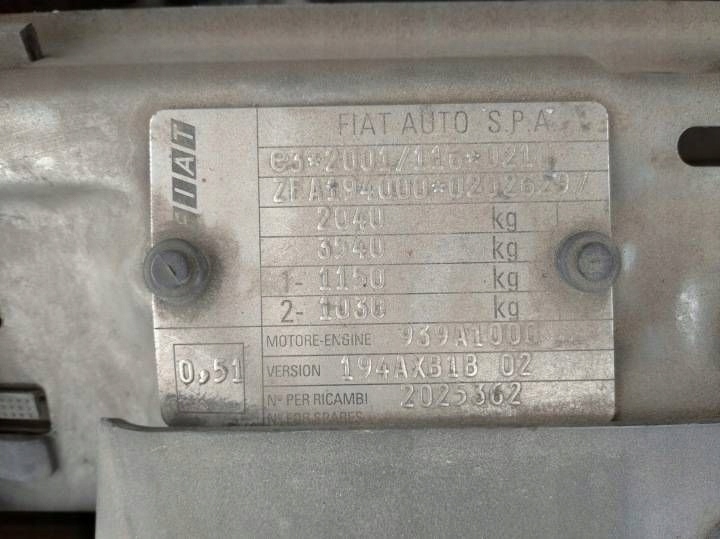 фото №9, Fiat croma 2 ii 05-07 194 двері ліві перед передні сріблястий 698/a
