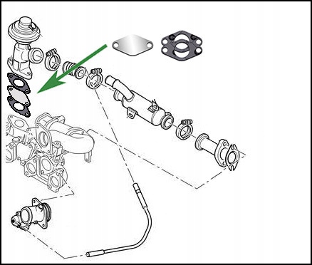 фото №3, Заглушка egr fiat scudo ulysse 2.0 jtd