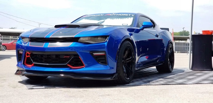 фото №11, Спойлер накладка бампера блиск camaro 2016-2021