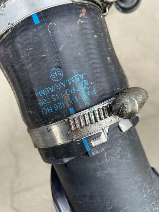 фото №6, Vw touareg 7p труба интеркулер 7p0145792 7p0145795