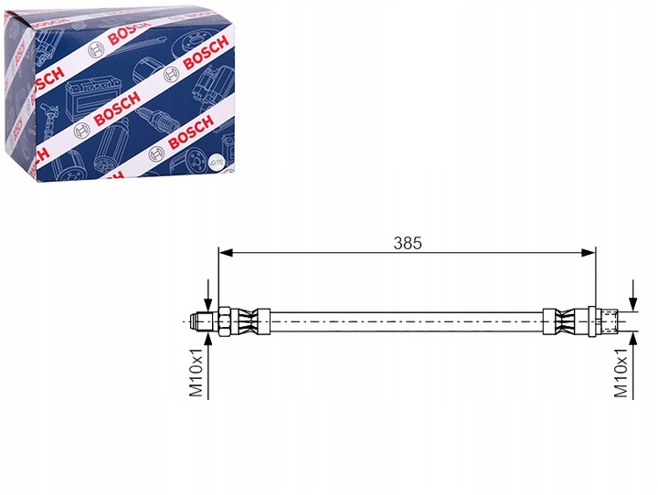 фото №1, Шланг гальмівний гнучкий перед l/p mercedes c c204 c cl203 c