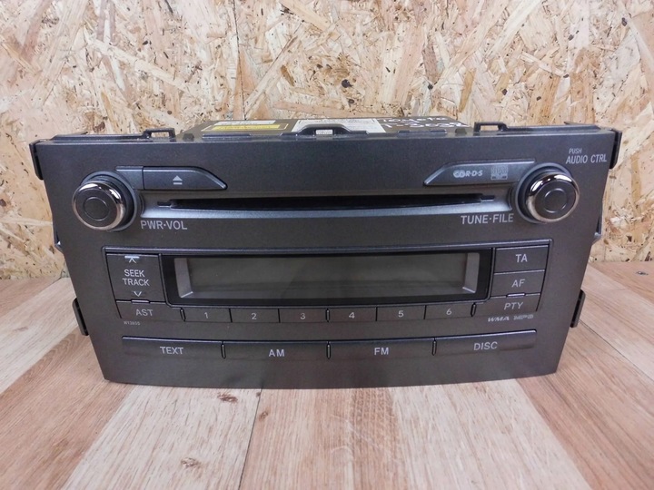 фото №1, Toyota auris i 2007-2010 радио cd w13805 8612002520