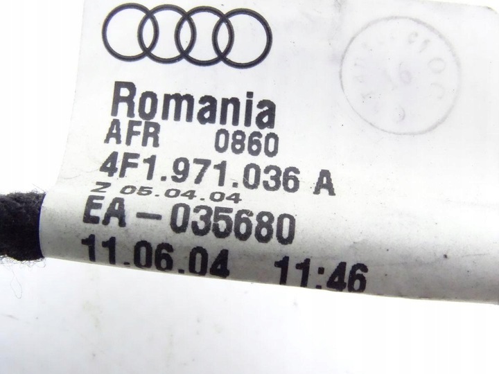 фото №3, Audi a6 c6 4f0 04-11 джгут установка двері праві перед 4f1971036a