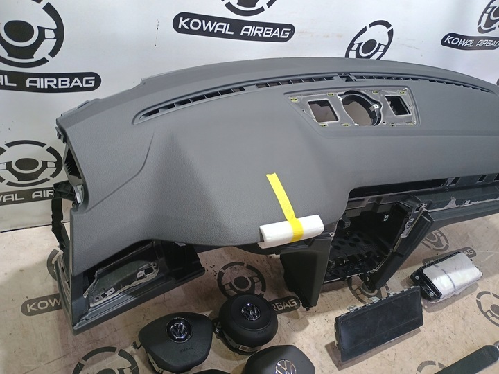 фото №5, Vw passat b8 панель консоль подушка безопасности подушки ремни оригинал демонтаж