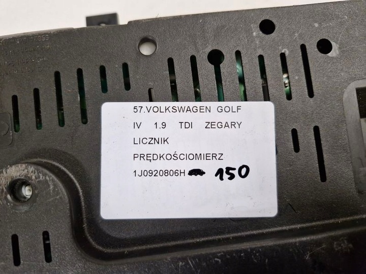 фото №11, Volkswagen golf 4 iv 1.9 tdi спидометр приборы obrotomierz спидометр
