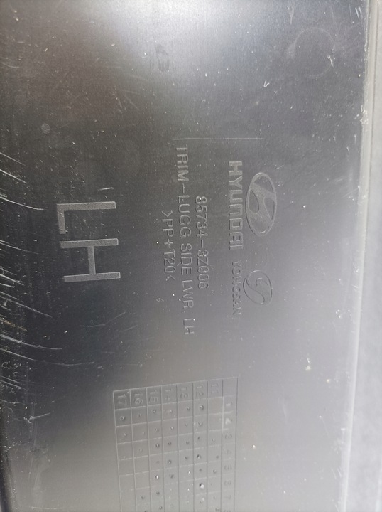 фото №7, Hyundai i40 fl универсал обивка багажника левая