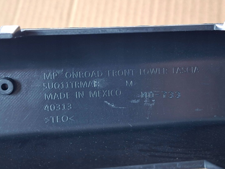 фото №7, Накладка бампера перед jeep compass ii 17- новая oem 68351543a