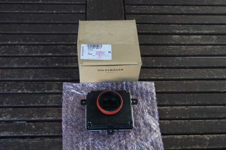 фото №1, Модуль audi skoda vw 4g0907697f перетворювач повний led новенький ідеальний стан