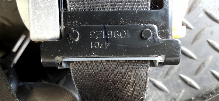 фото №9, Pas безопасности натяжитель правые перед opel mokka