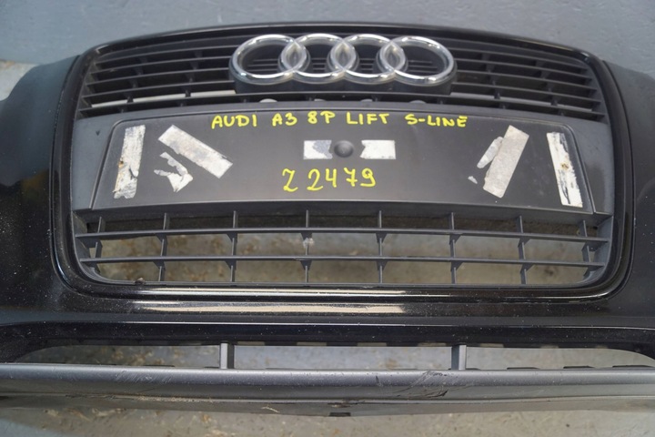 фото №8, Audi a3 8p рестайлінг s-line бампер перед 08- омивачі z2479