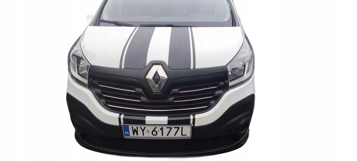 фото №8, Renault trafic iii - планки хром хромовані решітка радіатора