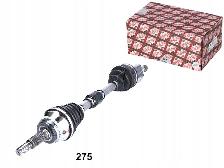 фото №1, Полуось передняя левая toyota avensis-2004 ashika