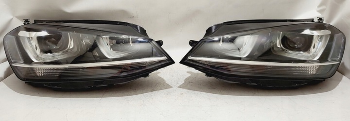 фото №6, Vw golf vii 7 комплектний перед капот бампер крило pas лампа ксенон