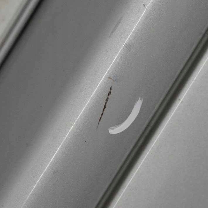 фото №9, Mercedes w168 бампер задний polar серебряный 761