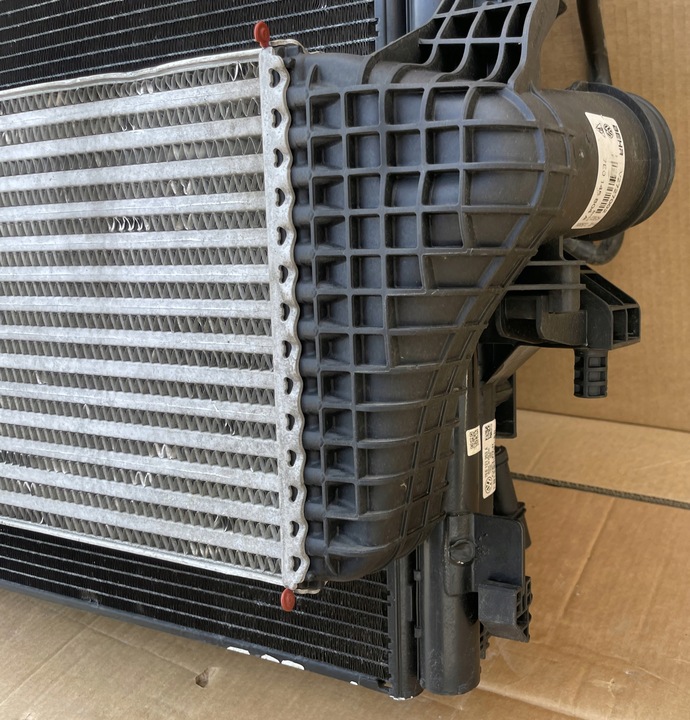 фото №7, Радіатор вентилятор vw t5 рестайлінг t6 multivan 2.0 tdi jak нове комплект