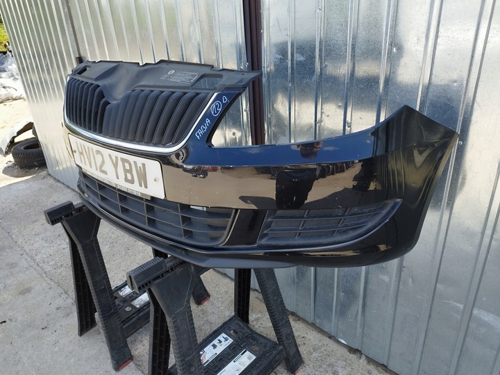 фото №9, Бампер перед переднє skoda fabia ii рестайлінг 2010-2014