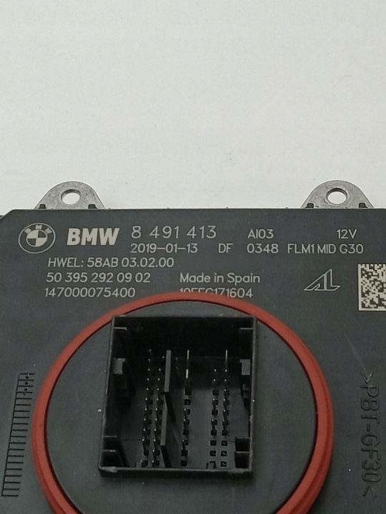 фото №4, Bmw модуль преобразователь led 8491413 flm 1 mid g30