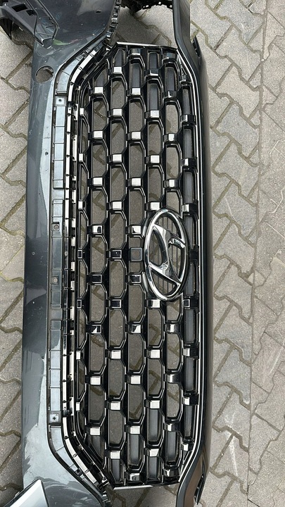 фото №5, Hyundai santa fe 2021- бампер перед переднее