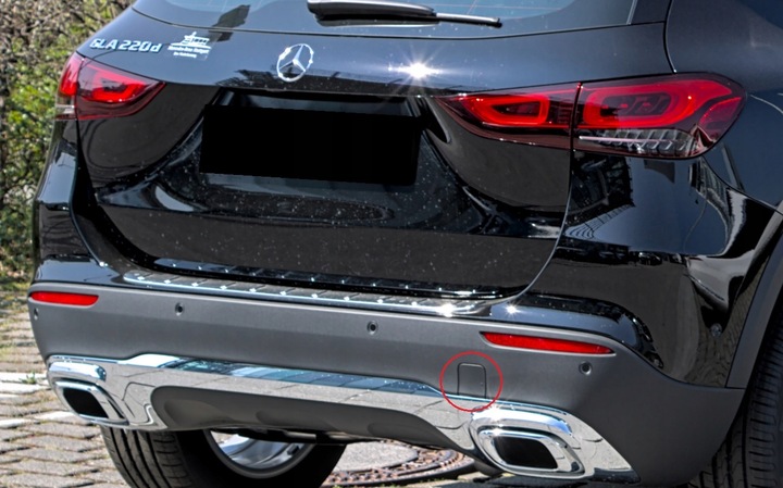 фото №10, Mercedes gla h247 w247 19-23 заглушка фаркоп зад оригінальний номер