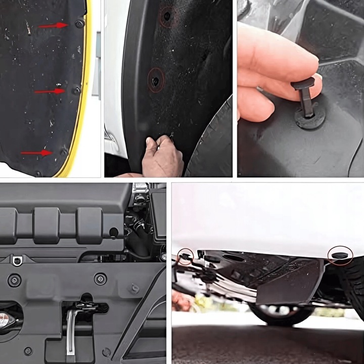 фото №4, Набор клипсы клипсы клипсы автомобильные do обивка универсальные 100szt x6