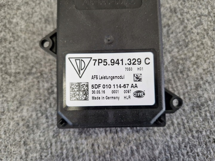 фото №3, Porsche cayenne 7p 7p5 7p5941329c блок управления фара модуль поворота новый оригинальный номер