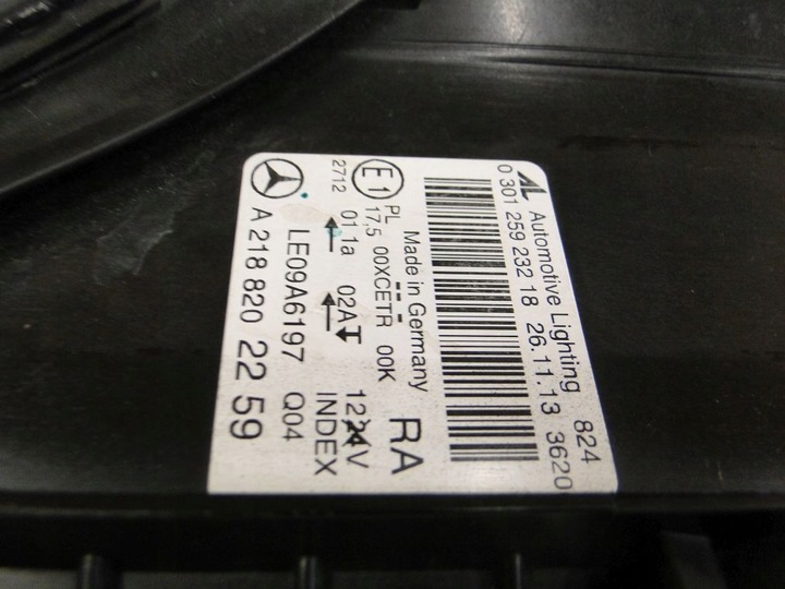 фото №10, Mercedes cls 218 лампа правая led ils европа