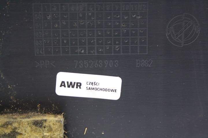 фото №9, Захист корпус ременя заднього порога багажника alfa romeo 147 3d 735263903