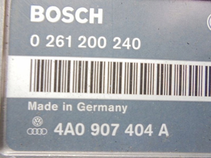 фото №5, Audi 100 c4 комп'ютер 4a0907404a 2,0 0261200240